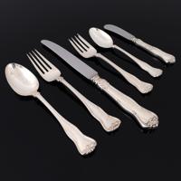 83-Piece Tiffany & Co. PROVENCE Sterling Silver Flatware Service - Sold for $7,040 on 10-10-2026 (Lot 280).jpg